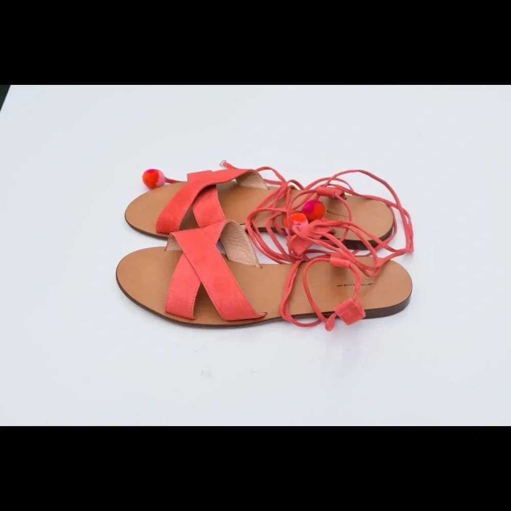 J. Crew Pom Pom sandals